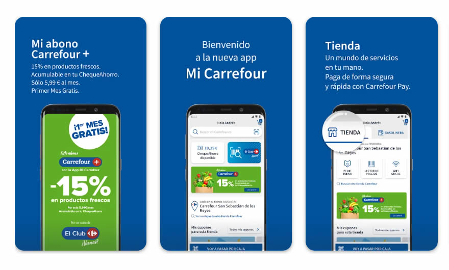 La app de Carrefour es ideal para aprovechar descuentos